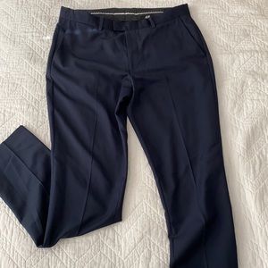 Men’s dark blue slacks